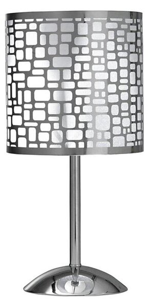 ONLI - Stolní lampa BRUCE 1xE27/15W/230V 40 cm matný chrom