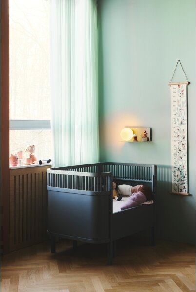 Nordlux - Nástěnné svítidlo s poličkou LILIBETH 1xE14/25W/230V hnědá