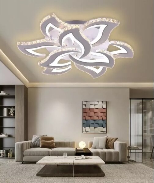 Brilagi - LED Stmívatelný přisazený lustr TWIST LED/180W/230V 3000-6500K + DO
