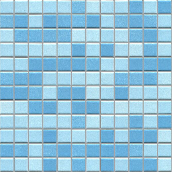 APPIANI Keramická mozaika modrá Mozaika XWELL715 2,5x2,5 (30x30) cm - XWEL715
