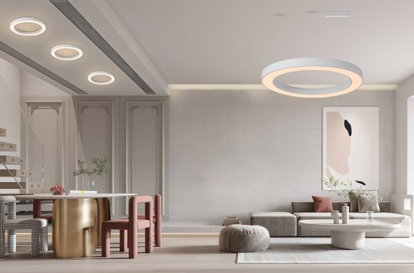 Immax NEO 07212L - LED Stmívatelné svítidlo PASTEL LED/53W/230V bílá Tuya + DO