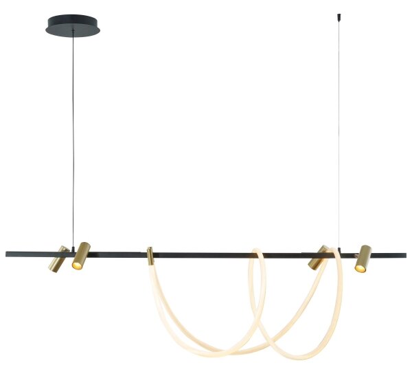 Zuma Line 2200277L - LED Lustr na lanku BALBO LED/67,5W/230V 2700-6000K + DO