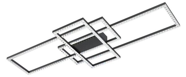 Zuma Line MX7907-3B-3BT- LED Stropní svítidlo ERVI LED/52W/230V 2700-6000K černá