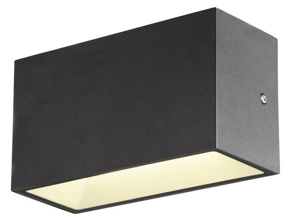 LA 1005151 SITRA M WL UP/DOWN venkovní LED nástěnné přisazené svítidlo antracit CCT switch 3000/4000 K - BIG WHITE (SLV)