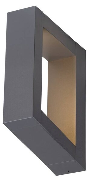LA 1005443 BOOKAT nástěnné přisazené svítidlo antracit 15 W 3000/4000 K - BIG WHITE (SLV)