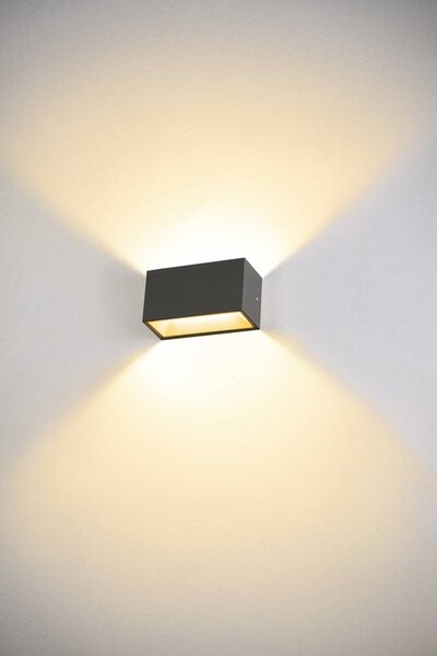 LA 1005151 SITRA M WL UP/DOWN venkovní LED nástěnné přisazené svítidlo antracit CCT switch 3000/4000 K - BIG WHITE (SLV)