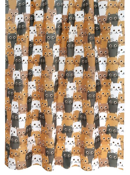 Bellatex koupelnový závěs KOČKA, 180x200cm