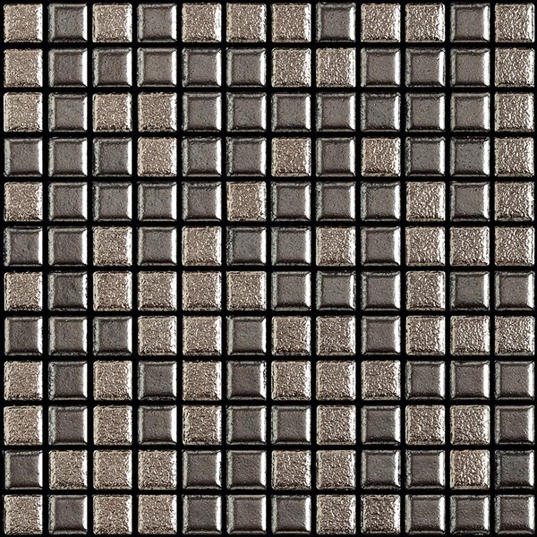 APPIANI Keramická mozaika béžová Mozaika ARCHITECTURE METAL 05-25 2,5x2,5 (30x30) cm - XMTL705