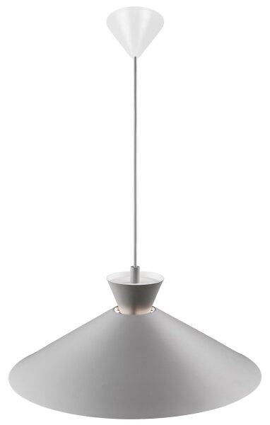 Nordlux - Lustr na lanku DIAL 1xE27/40W/230V pr. 45 cm šedá