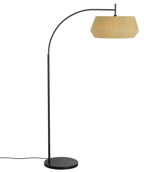 Nordlux - Stojací lampa DICTE 1xE27/60W/230V černá/béžová