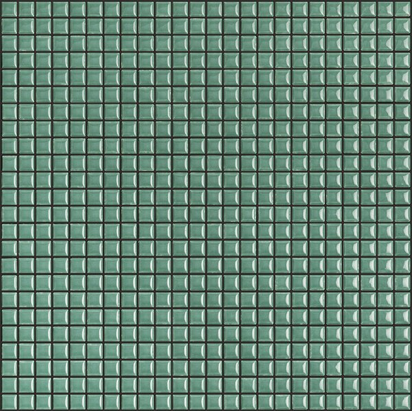 APPIANI Keramická mozaika zelená Mozaika JADE 1,2x1,2 (30x30) cm - DIV4015