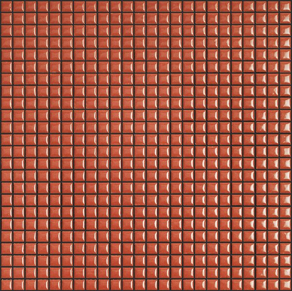 APPIANI Keramická mozaika červená Mozaika CORAL 1,2x1,2 (30x30) cm - DIV4025