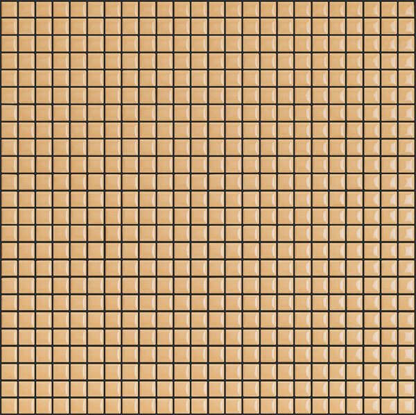 APPIANI Keramická mozaika žlutá Mozaika ORANGE YELLOW 1,2x1,2 (30x30) cm - DIV4027