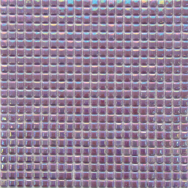 MOSAVIT Skleněná mozaika fialová Mozaika MIKROS LILA GLOSS 1,2x1,2 (31,6x31,6) cm - MIKLILGL
