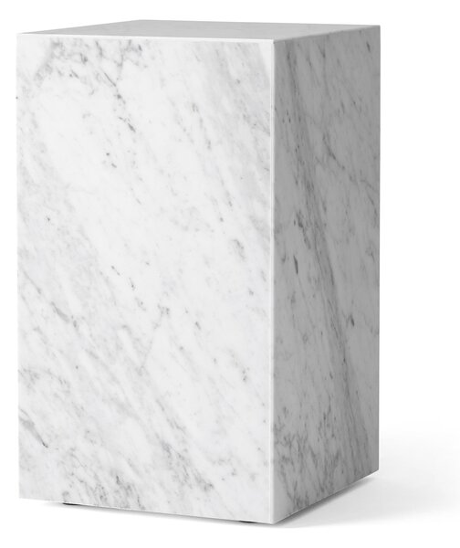 AUDO (MENU) Podstavec Plinth Tall, White Marble