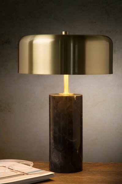 Lucide 34540/03/30 - Stolní lampa MIRASOL 3xG9/7W/230V černá/zlatá