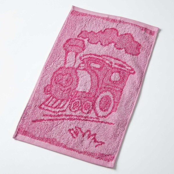 Profod dětský froté ručník TRAIN PINK, růžový vláček, 30x50cm