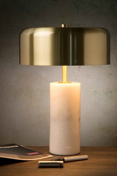 Lucide 34540/03/31 - Stolní lampa MIRASOL 3xG9/7W/230V bílá/zlatá