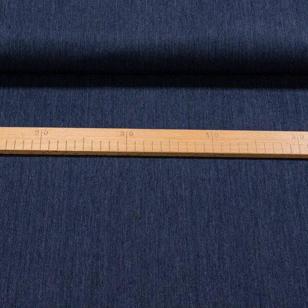 Směsová riflovina (denim, džínovina) TWILL 2, modrá, š.150cm (látka v metráži)