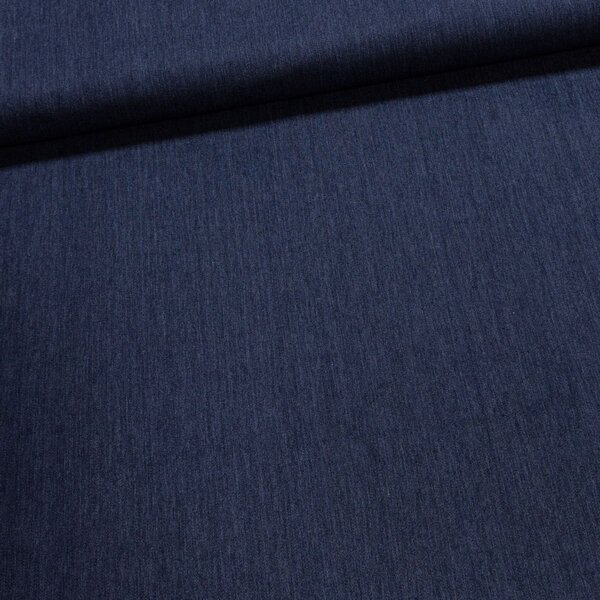 Směsová riflovina (denim, džínovina) TWILL 2, modrá, š.150cm (látka v metráži)