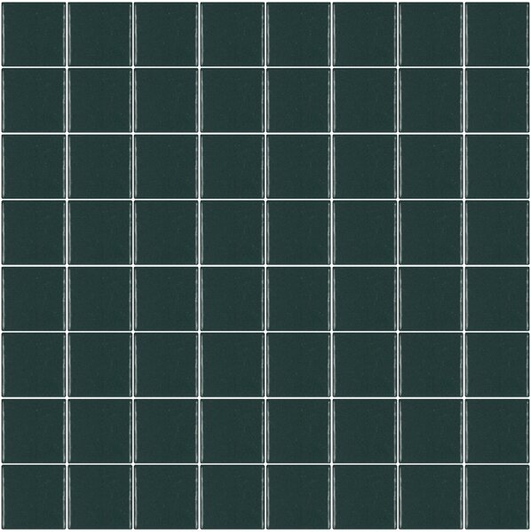 Hisbalit Skleněná mozaika zelená Mozaika 313B LESK 4x4 4x4 (32x32) cm - 40313BLH