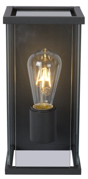 Lucide 27885/01/30 - Venkovní nástěnné svítidlo CLAIRE 1xE27/15W/230V IP54 černá
