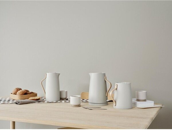 Béžová rychlovarná konvice z nerezové oceli 1,2 l Emma – Stelton