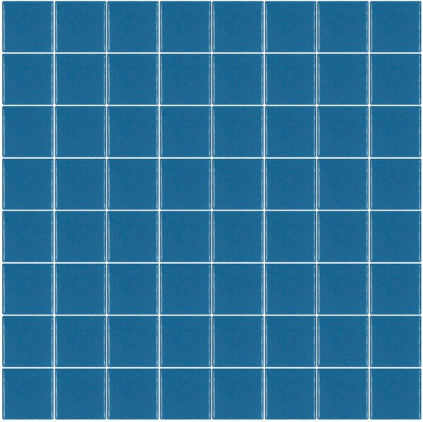 Hisbalit Skleněná mozaika modrá Mozaika 240B LESK 4x4 4x4 (32x32) cm - 40240BLH