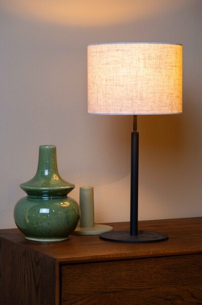 Lucide 45509/81/38 - Stolní lampa MAYA 1xE27/40W/230V krémová