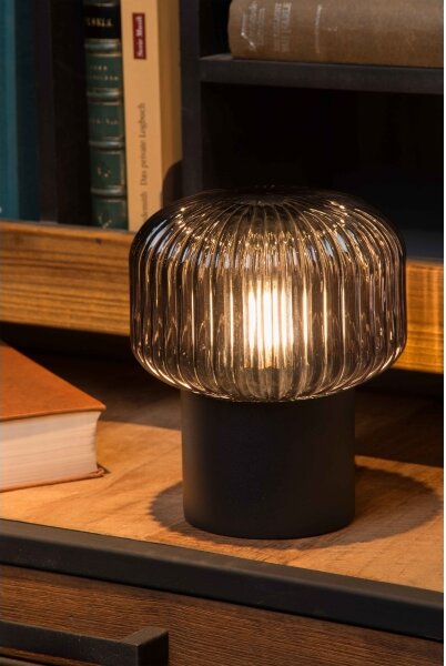 Lucide 78595/01/30 - Stolní lampa JANY 1xE14/25W/230V černá