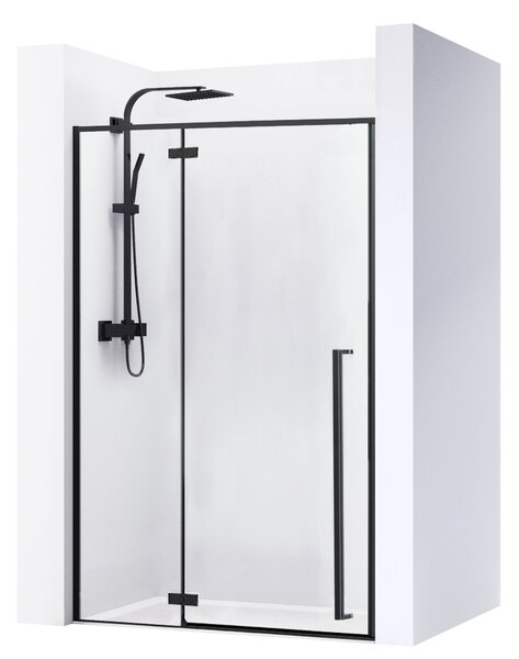 Sprchové dveře FARGO černé matné 110