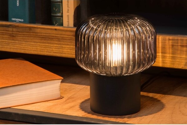 Lucide 78595/01/30 - Stolní lampa JANY 1xE14/25W/230V černá