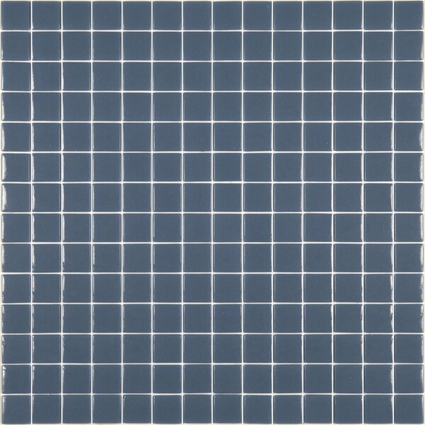 Hisbalit Skleněná mozaika modrá Mozaika 318A MAT 2,5x2,5 2,5x2,5 (33,33x33,33) cm - 25318AMH