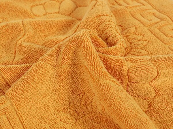 Dreamy Linens Koupelnová předložka froté, žlutá, 50 x 70 cm
