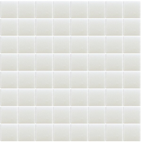 Hisbalit Skleněná mozaika bílá Mozaika 103A LESK 4x4 4x4 (32x32) cm - 40103ALH