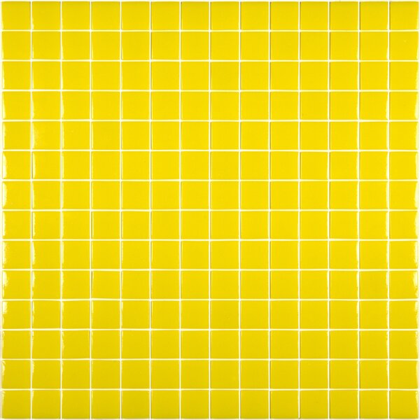 Hisbalit Skleněná mozaika žlutá Mozaika 302C LESK 2,5x2,5 2,5x2,5 (33,3x33,3) cm - 25302CLH