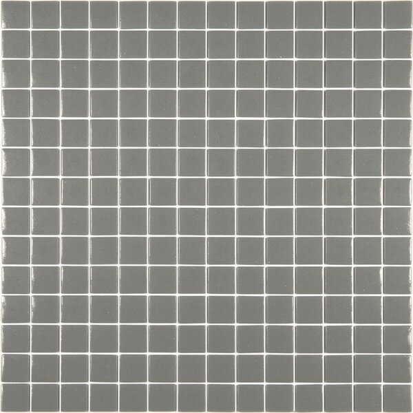 Hisbalit Skleněná mozaika šedá Mozaika 106A MAT 2,5x2,5 2,5x2,5 (33,33x33,33) cm - 25106AMH