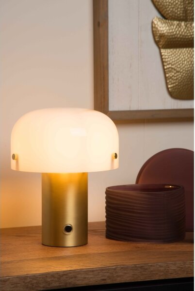 Lucide 05538/01/02 - Stmívatelná stolní lampa TIMON 1xE14/10W/230V pr. 17,5 cm
