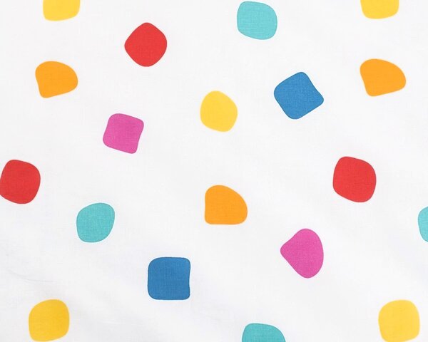 Jerry Fabrics Dětské povlečení do postýlky KRÁLÍČEK BING PLAYROOM, žluté, bavlna hladká, 100x135cm + 40x60cm