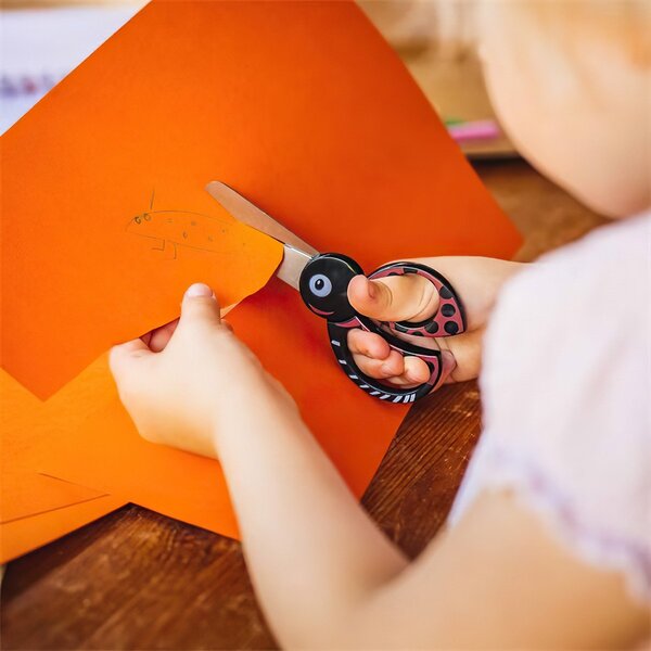 Dětské nůžky FISKARS 1004612, BERUŠKA, červené 12,7cm