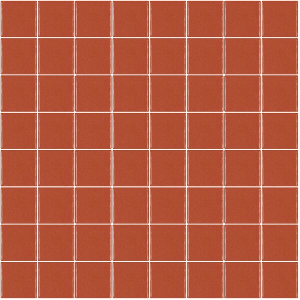 Hisbalit Skleněná mozaika červená Mozaika 172E LESK 4x4 4x4 (32x32) cm - 40172ELH