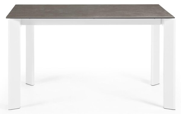 Šedý keramický rozkládací stůl Kave Home Axis II. 140/200 x 90 cm