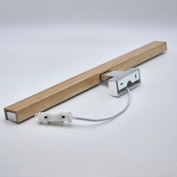 Brilagi-LED Koupelnové osvětlení zrcadla WOODY MIRROR LED/12W/230V IP44 dub/chro