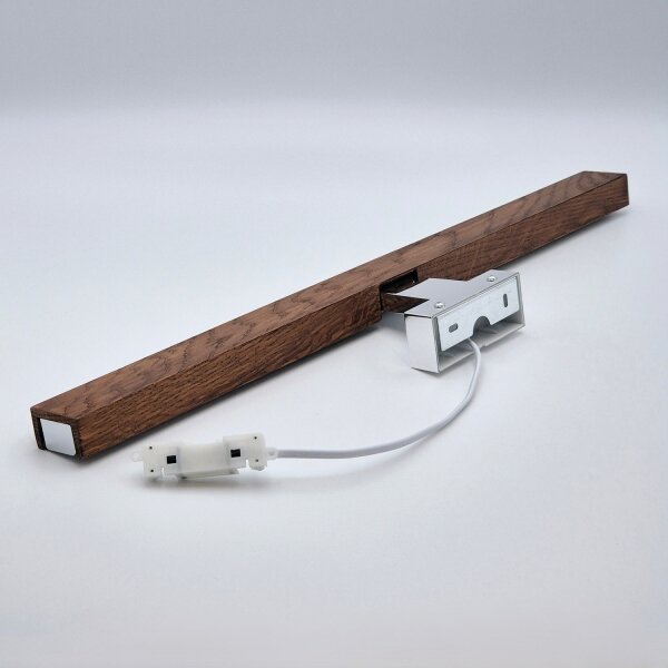 Brilagi-LED Koupelnové osvětlení zrcadla WOODY MIRROR LED/12W/230V IP44 dub/chro