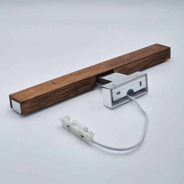 Brilagi-LED Koupelnové osvětlení zrcadla WOODY MIRROR LED/8W/230V IP44 dub/chrom