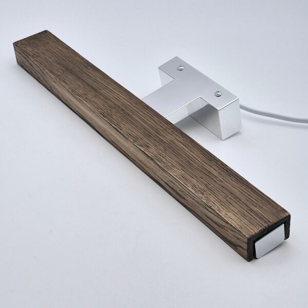 Brilagi-LED Koupelnové osvětlení zrcadla WOODY MIRROR LED/8W/230V IP44 dub/chrom