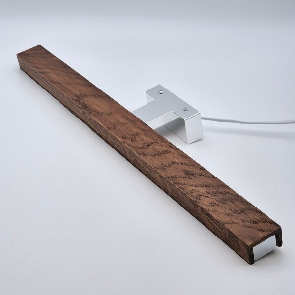 Brilagi-LED Koupelnové osvětlení zrcadla WOODY MIRROR LED/12W/230V IP44 dub/chro