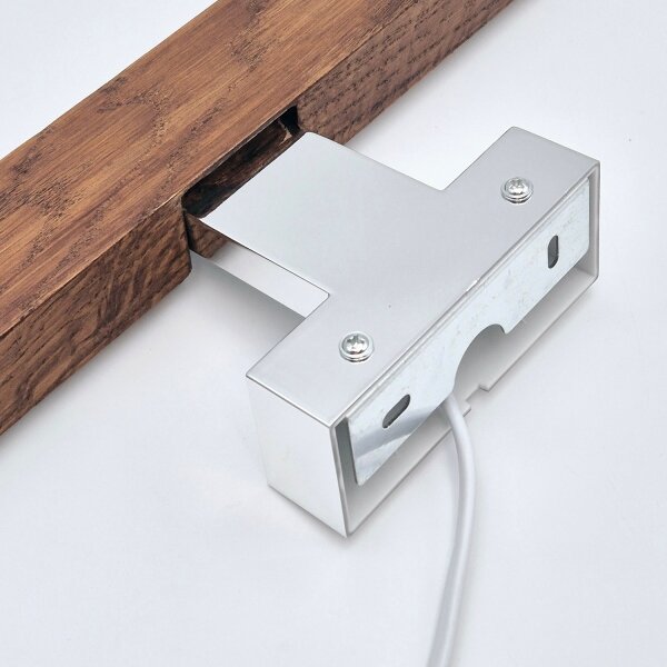 Brilagi-LED Koupelnové osvětlení zrcadla WOODY MIRROR LED/12W/230V IP44 dub/chro