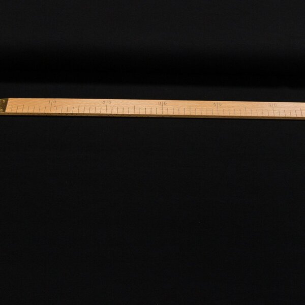 Směsový úplet 3800 001, jednobarevný černý, š.150cm (látka v metráži)