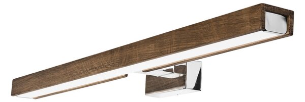 Brilagi-LED Koupelnové osvětlení zrcadla WOODY MIRROR LED/12W/230V IP44 dub/chro